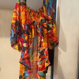 Floral Sleer Top